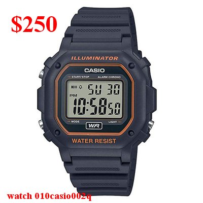 22 watch casio 002q